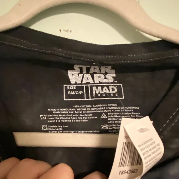 2/$25 NWT Star Wars Disney Evan MacGregor Obi Wan Kenobi T-shirt Small - Picture 3 of 4